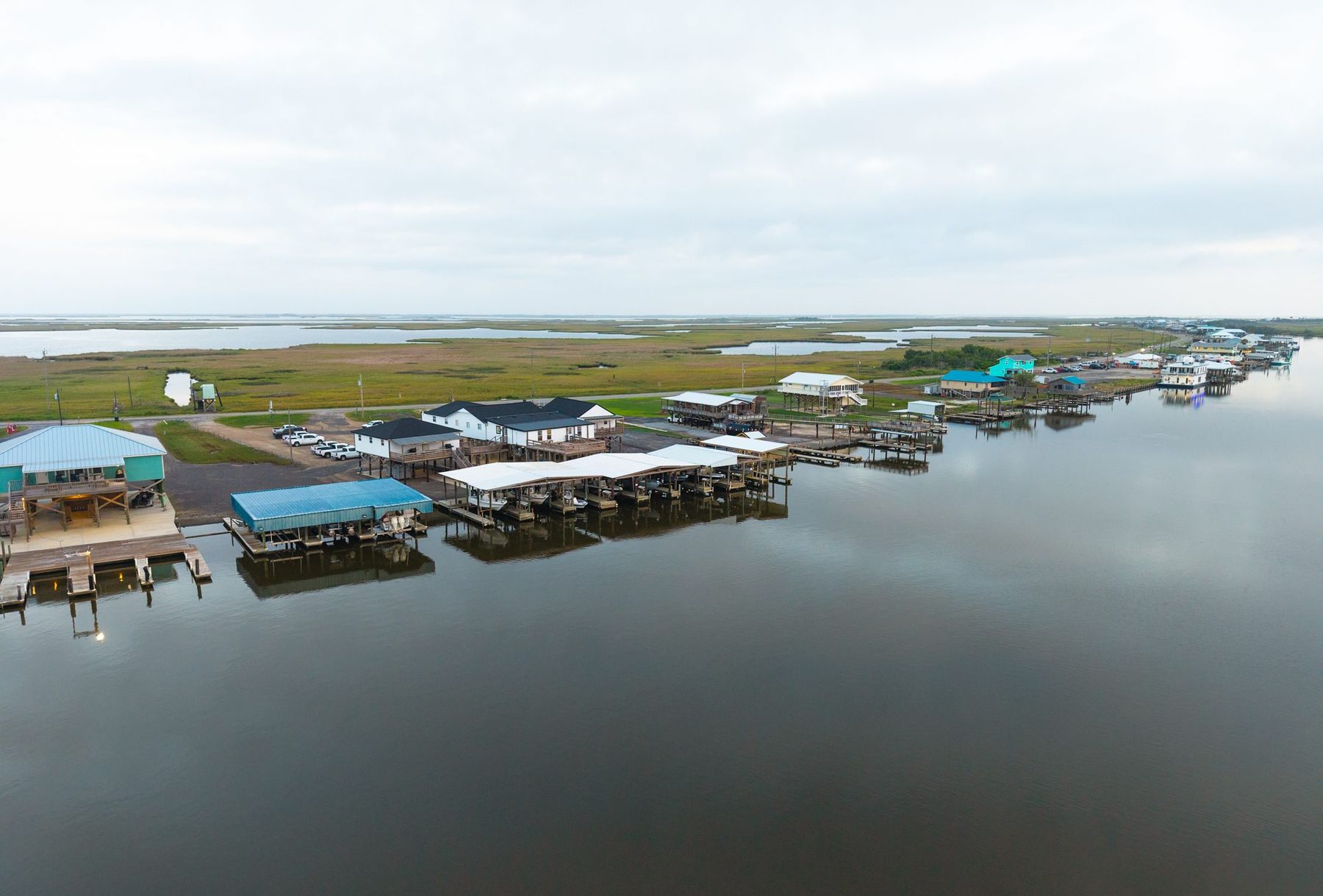 The three lodges from above